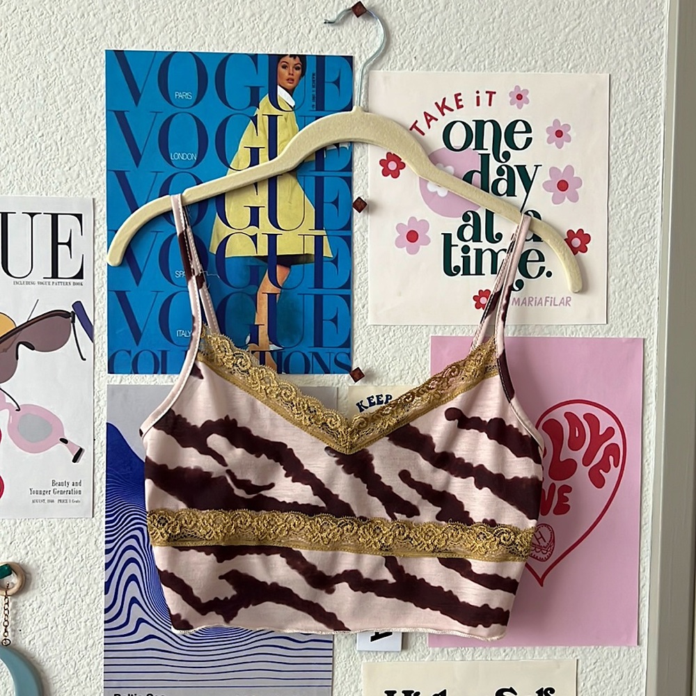 Zebra Lace Crop Top
From Beginning Boutique